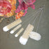 Stainless Steel Soda Bottle Cleaning Brush Set in Natural Boar Bristle Wool Tip Long Handle, Flexible Bendable Thick Wire Cleaner for Narrow Neck ...