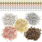 1000Pcs Flat Round Rondelle Spacer Beads for DIY Crafts, 5 Colors Disc Beads for DIY Jewelry Making, Bracelet, Necklace, Earring Crafts...