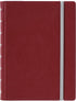 Filofax Contemporary Collection, Refillable Notebook, A5 Size, 112 Ruled, Repositionable Pages, 56 Sheets, Burgundy (B115121U)...