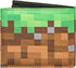 JINX Minecraft Dirt Block Nylon Bi-Fold Wallet, Multi-Colored, One Size...