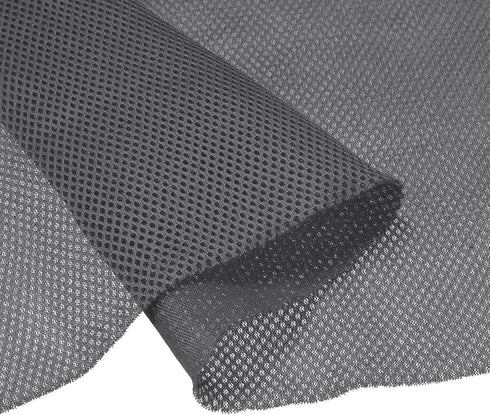 uxcell 2Pcs Dark Gray Speaker Mesh Grill Cloth (not Cane Webbing) Stereo Box Fabric Dustproof Cloth 50cm x 160cm 20 Inches x 63 Inches...