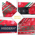 HISDERN Christmas Bow Ties for Men Xmas Self-tied Bowties and Pocket Square Set Festival Woven Bowtie Handkerchief...