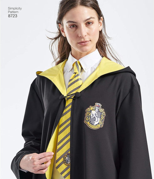 Simplicity 8723 Harry Potter Cosplay and Halloween Costume Sewing Pattern, Kids Teens and Adult Sizes XS-XL...