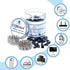JST SM 2.5 mm Pitch 2-Pin JST Connector IC Male Plugs, Female Sockets Housing and Male/Female T-Shaped Crimp Terminal Connector. 50 Sets/300 Piece...