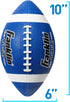 Franklin Sports Kids Junior Football - Grip-Rite 100 Youth Junior Size Rubber Footballs - Peewee Kids Durable Outdoor Rubber Footballs - Single Fo...