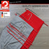 Mawa by Reston Lloyd Reverse Hook Trouser Series Non-Slip Space-Saving Clothes Hanger with Single Rod for Pants, Style KH/35U, 1-Each, Red...