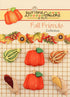 Buttons Galore Fall Friends 3D Buttons-Set of 6 Cards...
