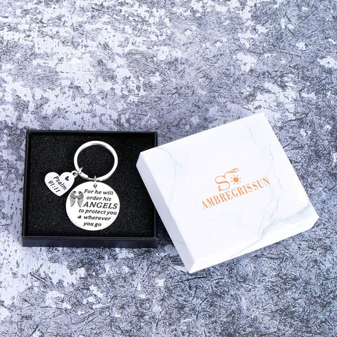 Confirmation Gifts for Teenage Boys Girls Teen First Communion Gifts for Girls Boys Catholic Baptism Keychain for Son Daughter Christian Religious...