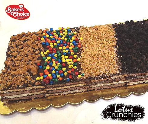 Baker's Choice Lotus Crunch Topping - Lotus Flavored Crunchy Sprinkles for Ice Cream Sundae Toppings - 6.5 Oz. - Dairy Free, Kosher - Baker’s Choi...