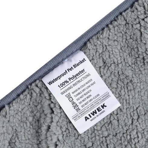 Glow Waterproof Dog Blanket, Pattern Printing Super Soft Warm Fluffy Facecloth Sofa Car Bed Protector, Urine Proof Washable Outdoor Pet Blanket fo...