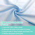 American Baby Company Fitted Crib Sheet 28" x 52", Soft Breathable Neutral 100% Cotton Jersey Sheet, Baby Blue, for Boys and Girls, Fits Crib and ...