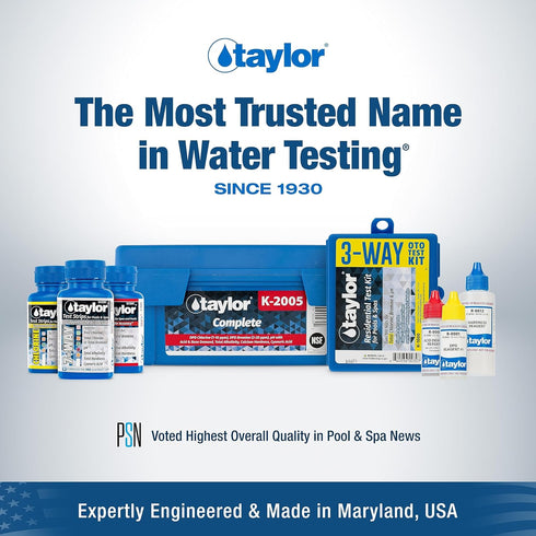 Taylor Technologies R-0007-C Thiosulfate No.7 N/10 2 OZ...