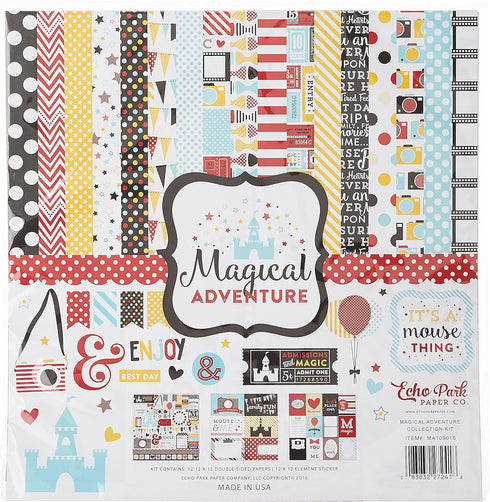 Echo Park Paper Company Magical Adventure Collection Kit...