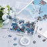SUNNYCLUE 1 Box Fish Glass Beads Electroplated Glass Fish Beads for Jewelry Making Beading Bracelet Kit Summer Ocean Mermaid Bead Elastic Crystal ...
