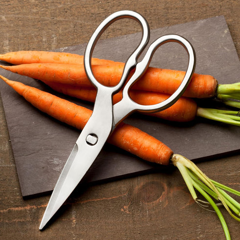 Heavy Duty Kitchen Scissors - Multipurpose Forged Stainless Steel Scissors for Meat, Chicken, Fish, and Herbs - 8.25 Inch Kitchen Shears that Come...