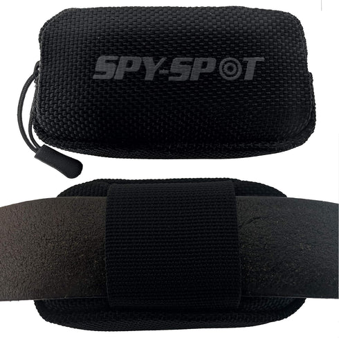 Spy Spot Waterproof Small Pouch with Zipper - Oxford Thick Fabric - Multi-purpose Bag with Loop Attachment - GPS Tracker Case, Dog Collar Pouch - ...
