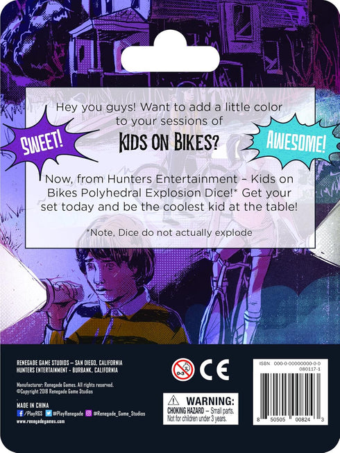 Kids On Bikes RPG Dice Set...
