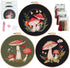 Myfelicity 3 sets Mushroom Embroidery kit, Adult Beginner DIY Needle kit,Art Craft Handy Sewing Set......