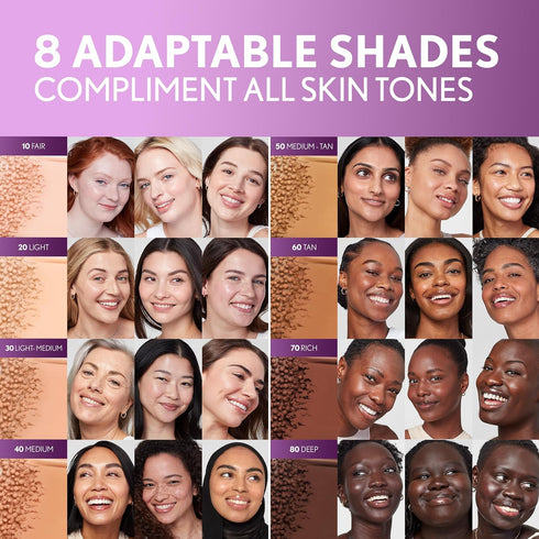 Covergirl Simply Ageless Skin Perfector Essence Foundation, 20 Light, Tinted Skin Perfector, Skincare Makeup Hybrid, Sheer Tint, Radiant Finish, S...