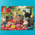 100 Pieces Jigsaw Puzzles for Adults - Cat Puzzles for Kids Ages 6-8 8-10 10-12 - Picnic Kittens and Donuts...
