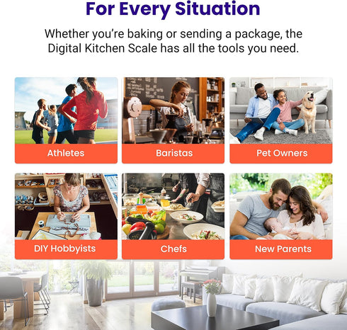 Etekcity 0.1g Food Kitchen Scale, Bowl, Digital Grams and Ounces for Weight Loss, Dieting, Baking, Cooking, and Meal Prep, 11lb/5kg, Stainless Ste...