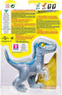 Heroes of Goo Jit Zu Jurassic World - Chomp Attack Stretch Blue Velociraptor Action Figure, Multicolor...