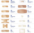 Care Science Variety Bandages Pack, 300 ct Bulk Assorted Sizes | Includes Active, All-Purpose, Waterproof, Heavy-Duty | Breathable Protection for ...