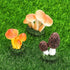 ONEST 6 Pieces Mini Mushroom Figurines Fairy Garden Mushrooms Ornaments for Outdoor Home Decorations...