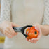 Peeler for Potato Vegetable Orange - Heavy Duty Double Sided Dual Purpose Non Slip Grip Apple Fruit Y Shaped with Ultra Sharp Stainless Steel Stra...