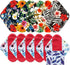 7pcs Set Reusable Menstrual Pads Including 1pc Mini Wet Bag +6pcs Reusable Washable Stay Dry Cloth Menstrual Pads/Women Sanitary Pads/Mama Panty L...