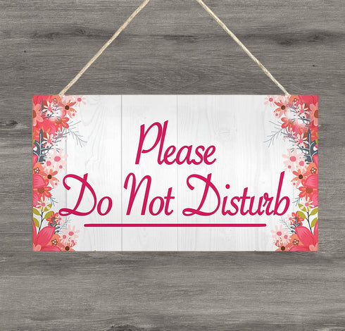 TOMATO FANQIE Please Do Not Disturb Therapist Hotel Privacy Hanging Plaque Home Door Gift Sign (US-G065)...