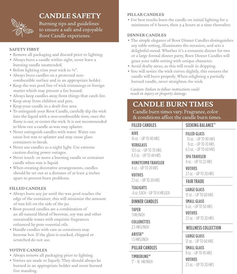 Root Candles Honeycomb Traveler Scented Beeswax Blend Candle, French Vanilla...