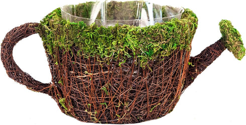 SuperMoss (55260 Deco Watering Can Planter Basket for Plants Home and Garden Decor Perfect Indoor and Outdoor Solutions for Plant Enthusiasts with...