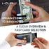 I-CLIP, Premium Men's Leather Wallet, Versatile Changeable Money clip, Secure Card Holder, Compact Men's Wallet Minimalist, Sleek Slim Design, Per...