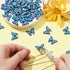DanLingJewelry 100 pcs Blue Enamel Butterfly Pendant Charms for Butterfly Necklace Jewelry Making Bracelet Earring...