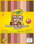 Crayola Construction Paper in Colors of The World, 8.5” x 11”, 24 Colors, Craft Supplies, 48 Sheets...