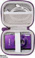 Digital Camera Case for CAMKORY, Fulealfly, Lecran, Sony W800/S, DSCW830; Canon PowerShot ELPH360 HS/ 360/350 HS/350/310/190/180; Kodak PIXPRO Fri...