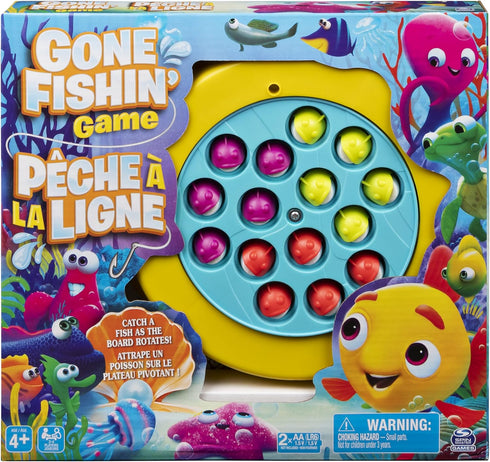 Spin Master Games 6061501 Gone Fishing Board Game for Kids and Families...