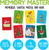 AQUARIUS Grinch Christmas Memory Master Card Game - Fun Family Party Game for Kids, Teens & Adults - Entertaining Family Game Night Gift - Officia...