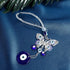 Cobee Evil Eye Car Hanging Ornament- Evil Blue Eye Charms for Car Rear View Mirror, Evil Eye Beaded Decor Car Charms Pendant, Car Amulet Ornament ...