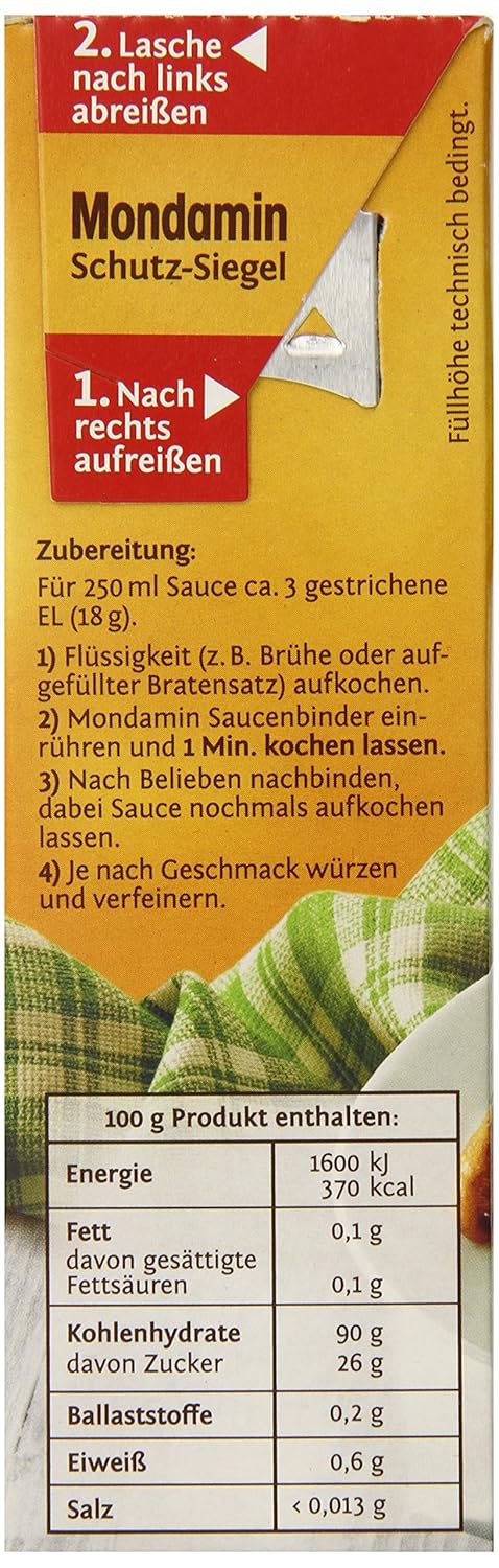 Mondamin Sossenbinder (Sauce Thickener), 8.8 Ounce Boxes...