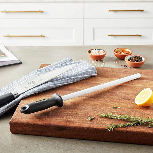 Mercer Culinary Ceramic Rod Knife Honing Steel, 12 Inch...