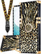 Shorogyt for Samsung A54 5G Case - Leopard - for Women Girls Teens Designer Square Fashion Cute Cases with Ring Stand Holder and Lanyard Stylish A...