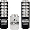 Shop4Ever Groom and Groom’s Drinking Team Member Can Coolie ~ Wedding Bachelor Party Beer Can Sleeve Coolers ~ (Member, Blk, 13 Pk)...