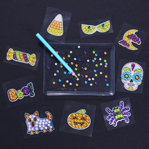 Creativity for Kids Big Gem Diamond Painting Kit - Halloween Stickers and Suncatchers - Halloween DIY Crafts for Kids, Halloween Activities and Gi...