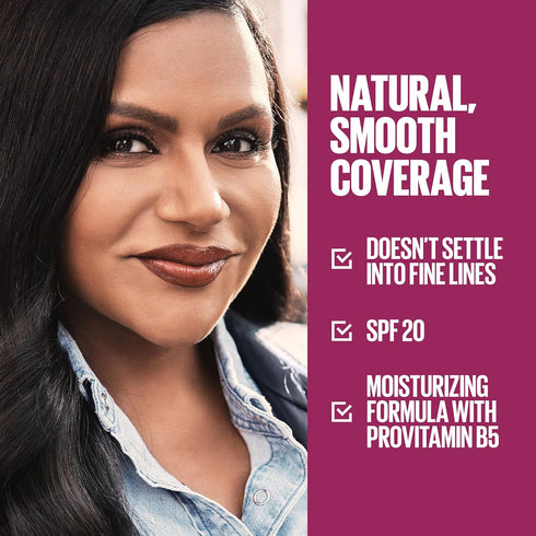 Maybelline Instant Age Rewind Eraser Foundation with SPF 20 and Moisturizing ProVitamin B5, 340, 1 Count...