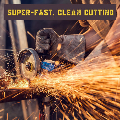 Bates- Cutting Wheels, 10 Pack, 4-1/2” x 7/8”, Cut Off Wheels, 4-1/2 Cutting Wheels, Cutting Wheel 4-1/2 for Angle Grinder Cut Off Wheel, Cutoff W...