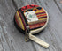 Coin Purse For Women Handmade Hemp Coin Pouch Eco friendly Hippie Boho Wallet Earphone holder (Red)...