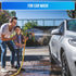 High Pressure Water Hose Nozzle - Garden Hose Nozzle Sprayer Heavy Duty Spray Bottle Soap Car Wash Foam Gun Water Hose Sprayer Nozzle - Spray Foam...