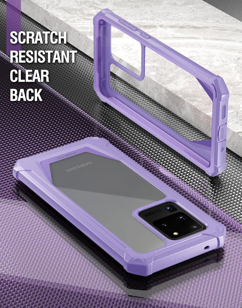 Poetic Guardian Series Case Designed for Samsung Galaxy S20 Ultra Case, Full-Body Hybrid Shockproof Bumper Cover, Without Built-in-Screen Protecto...